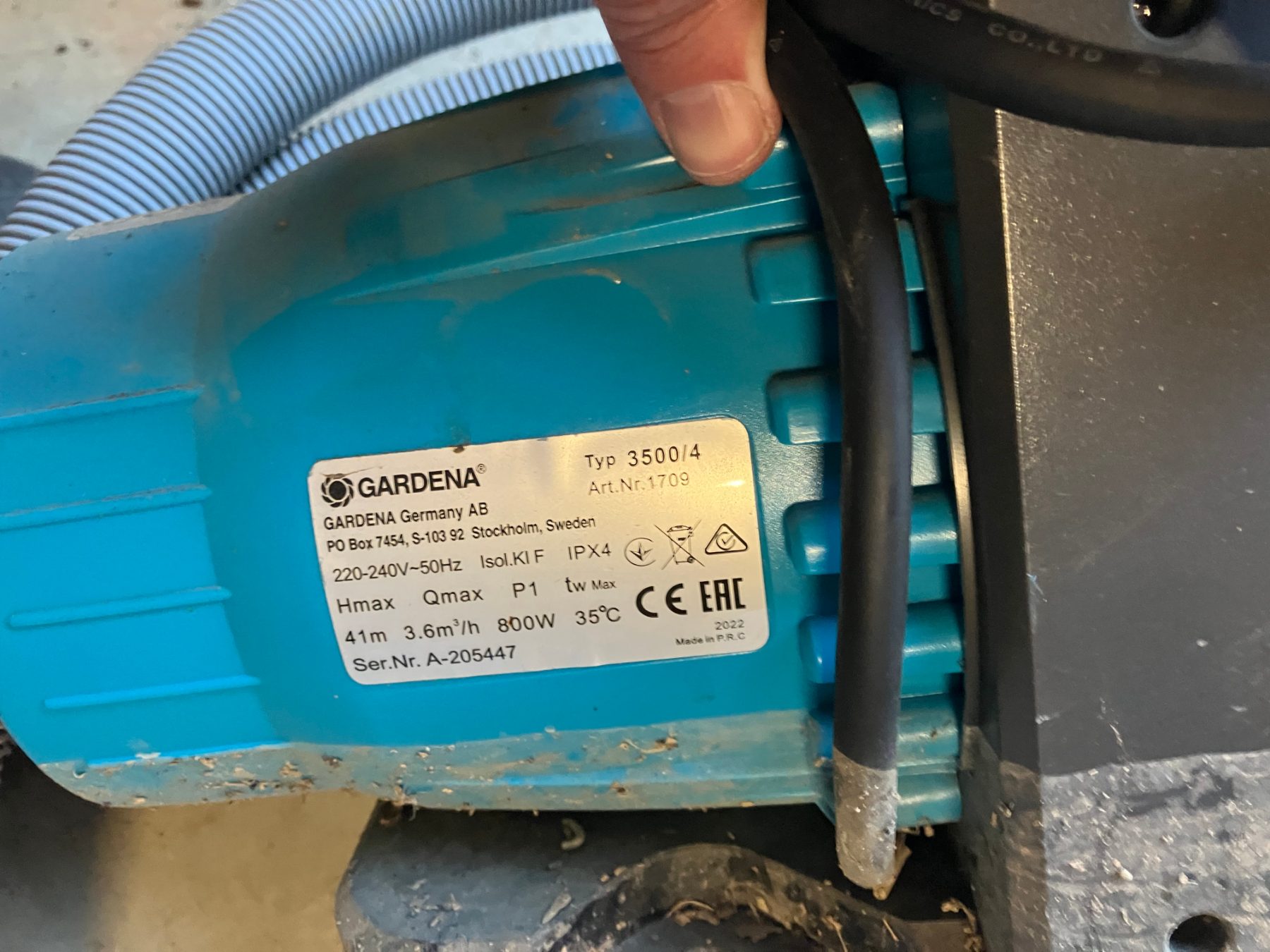 Gardenea 800w 1" transfer pump - photo 2