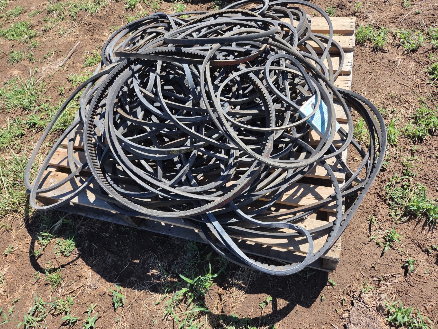 Used - Assorted A-Section V-Belts - photo 2