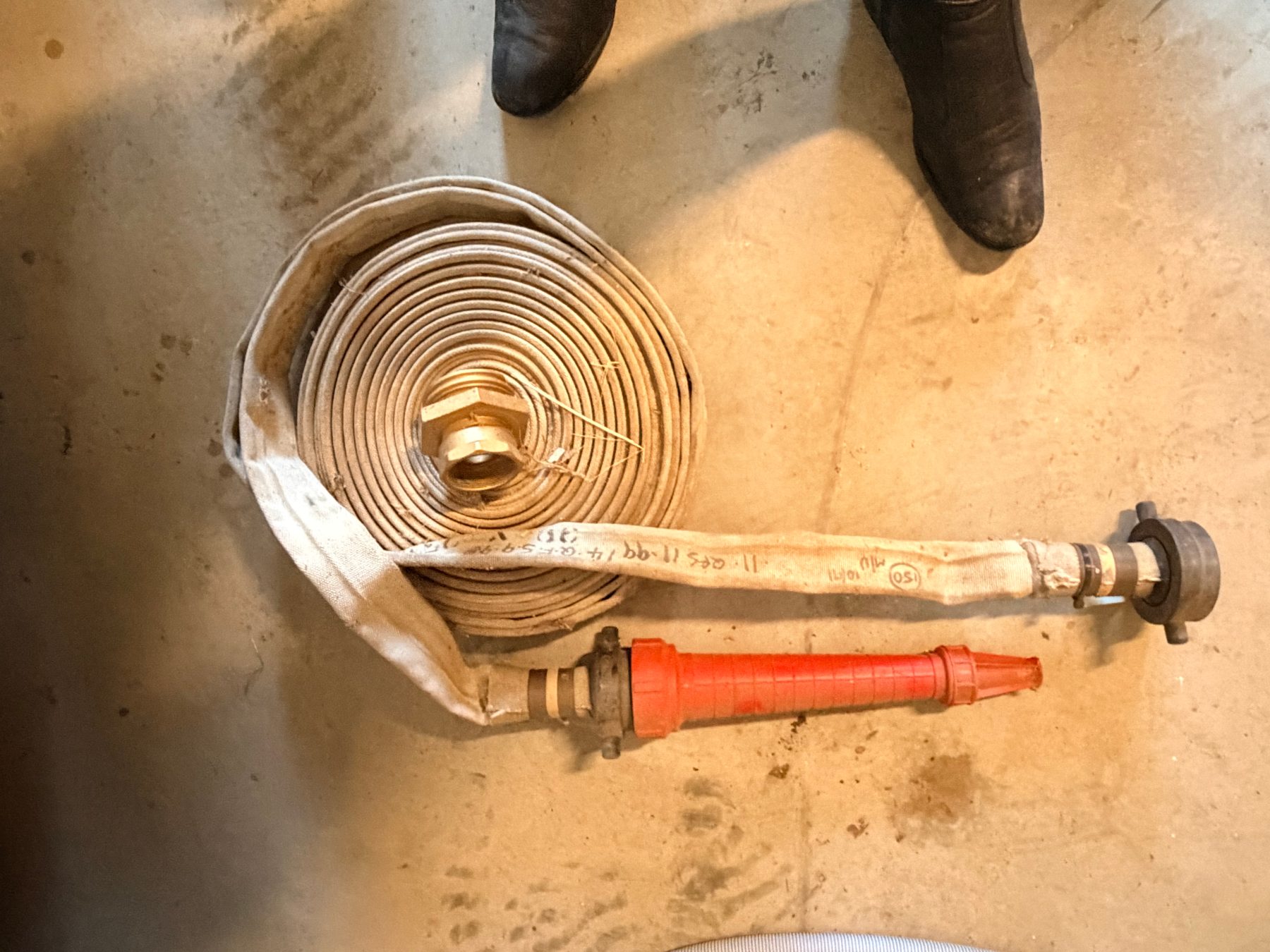 Genuine fire fighter hose