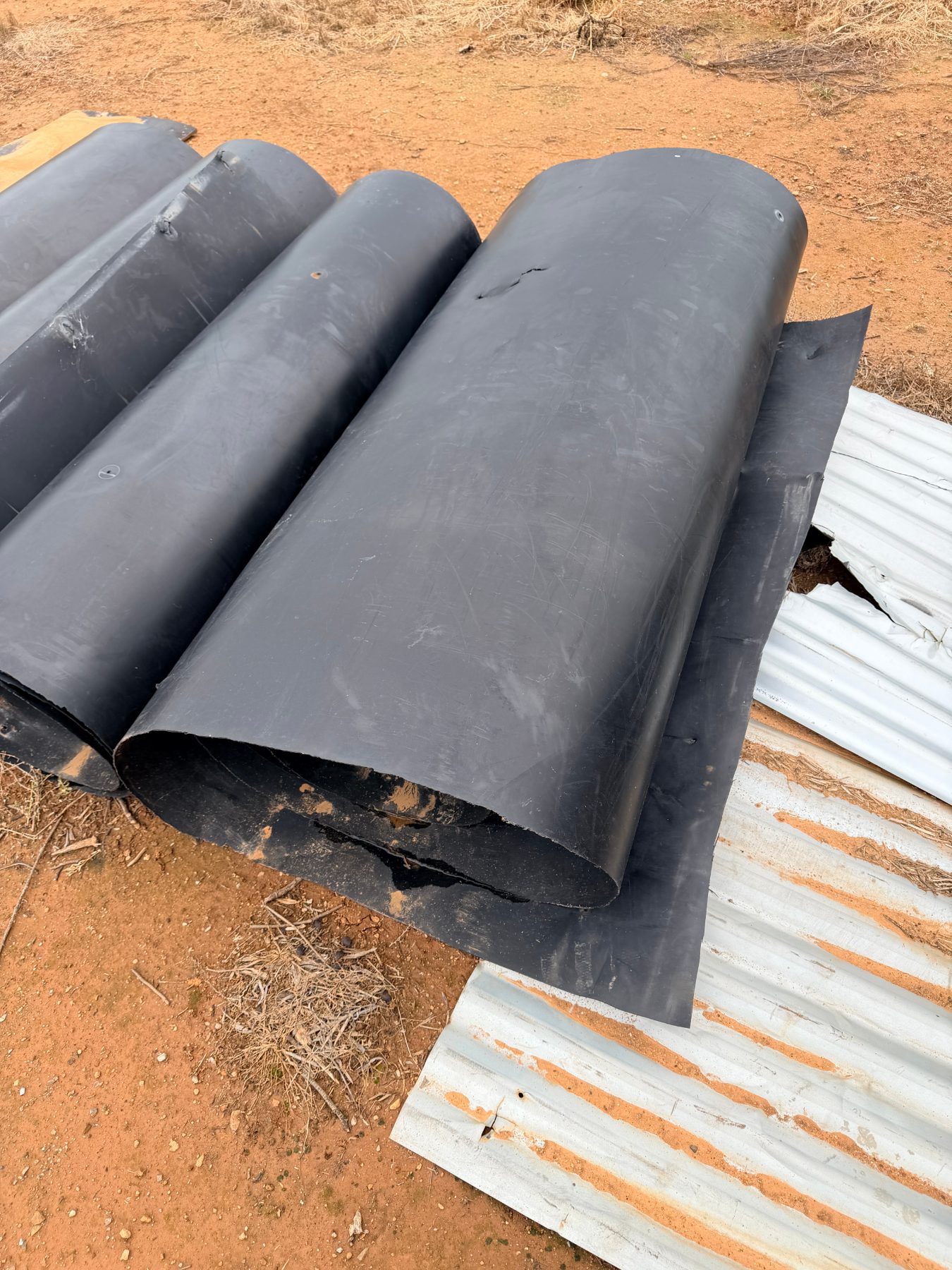 4 rolls of heavy plastic - photo 2