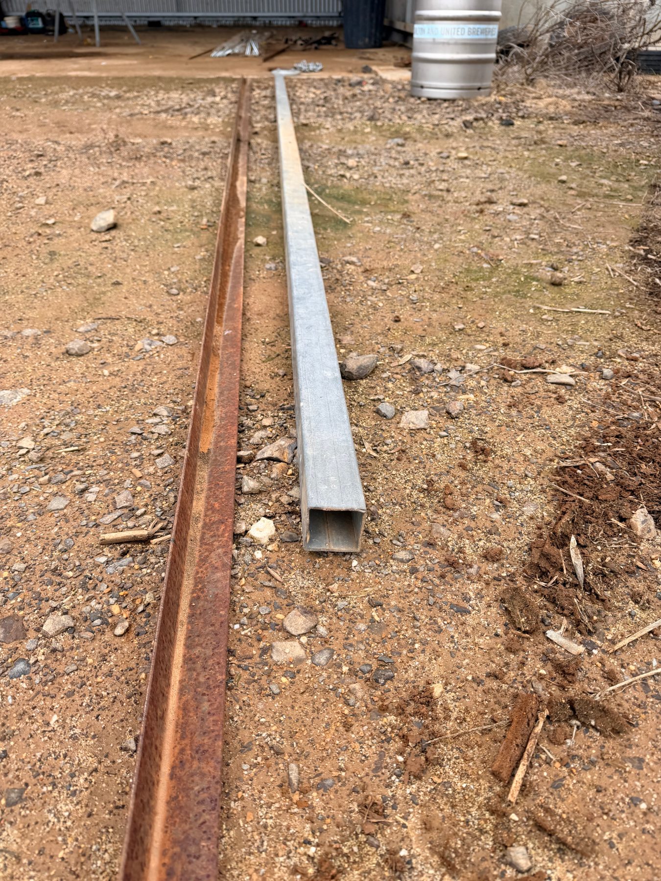 2 lengths of scrap steel - photo 3