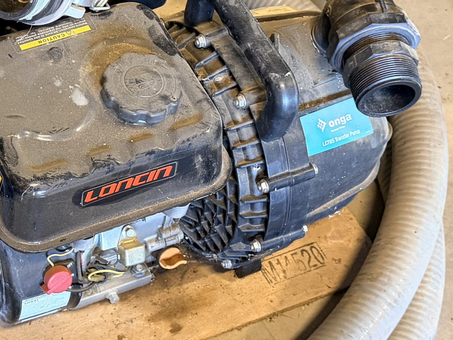 2" Onga pump and petrol motor - photo 4