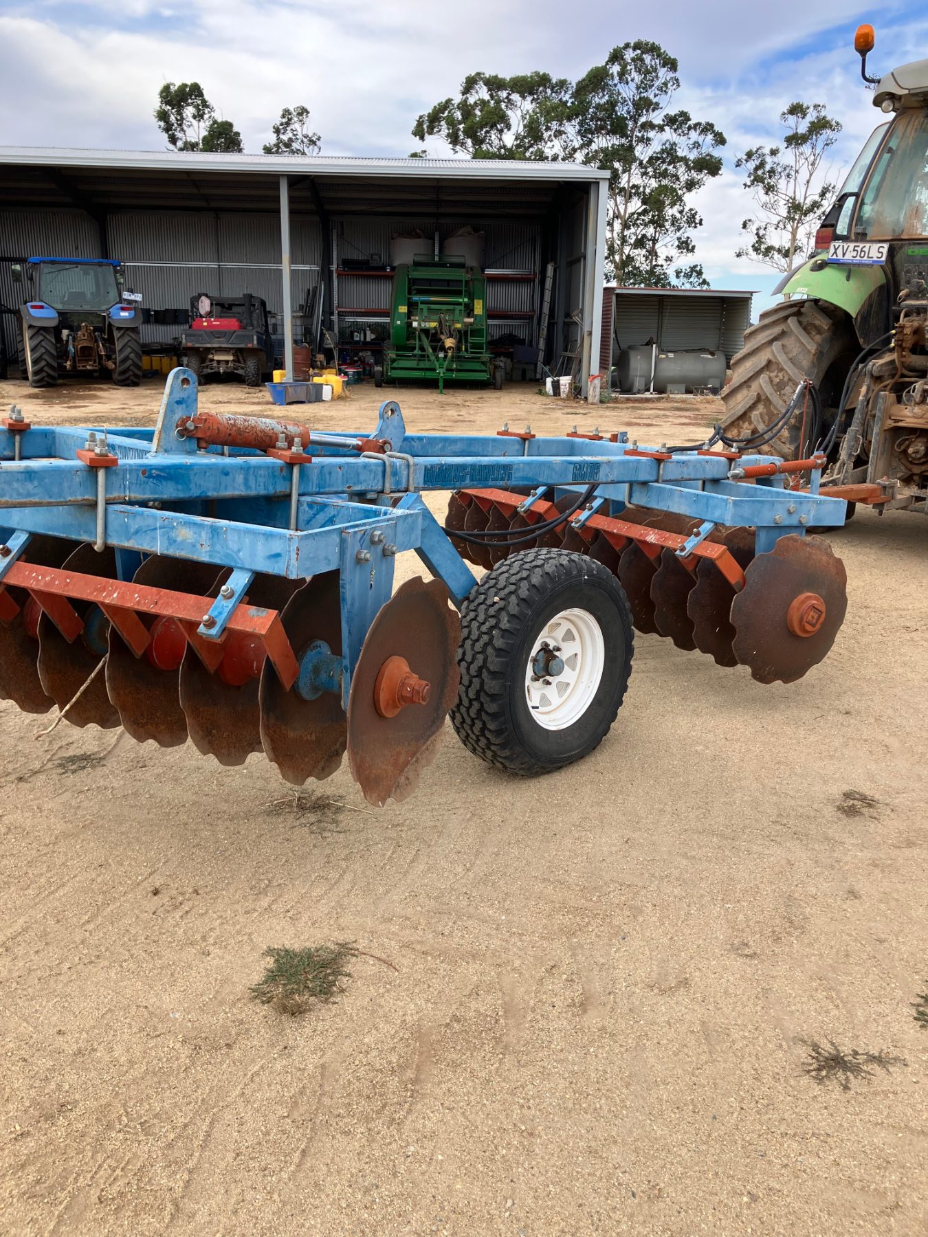 Gibbins Rawling 22 plate offset disc - photo 3