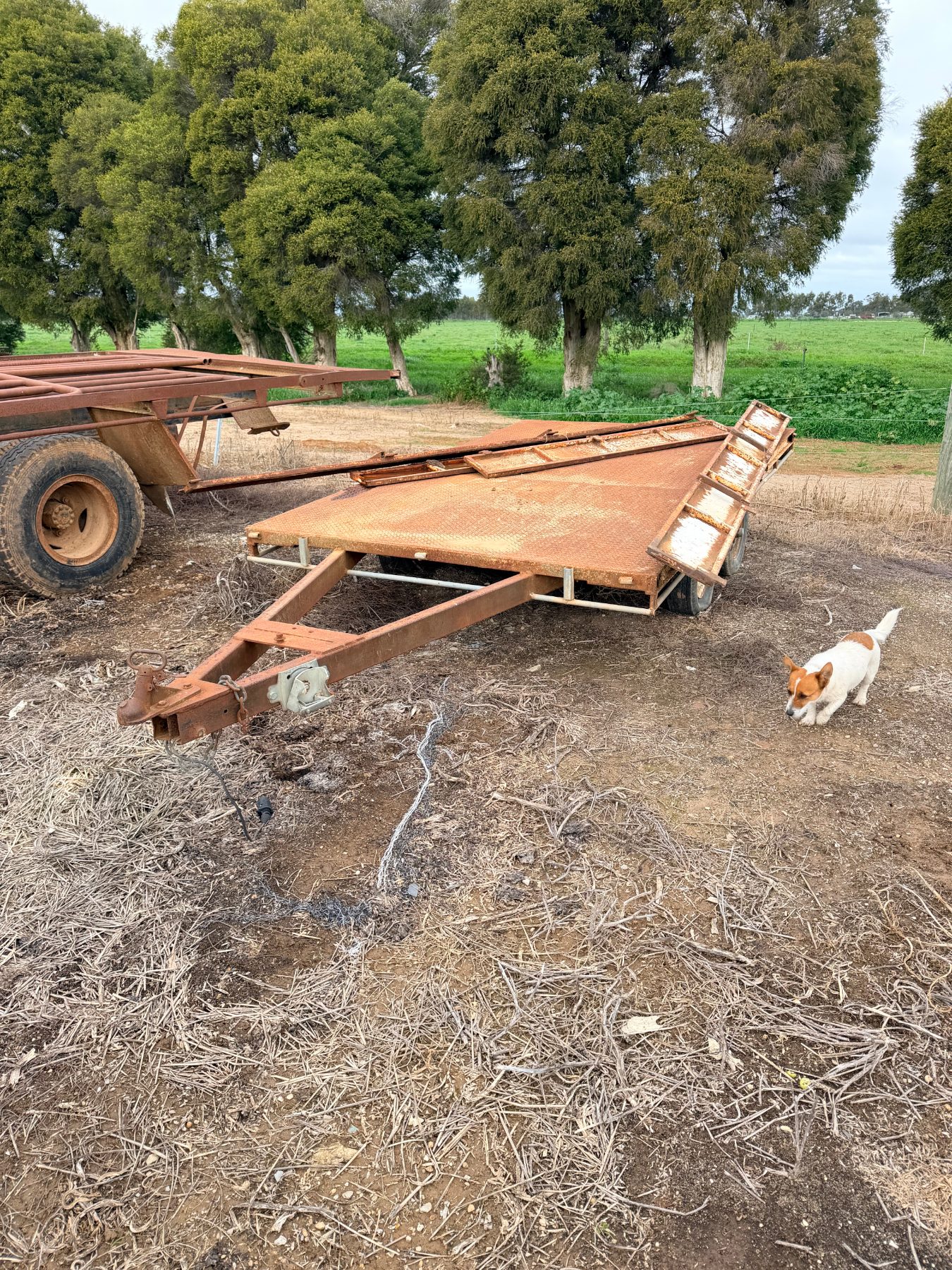 10' x 6' flat bed trailer - photo 3