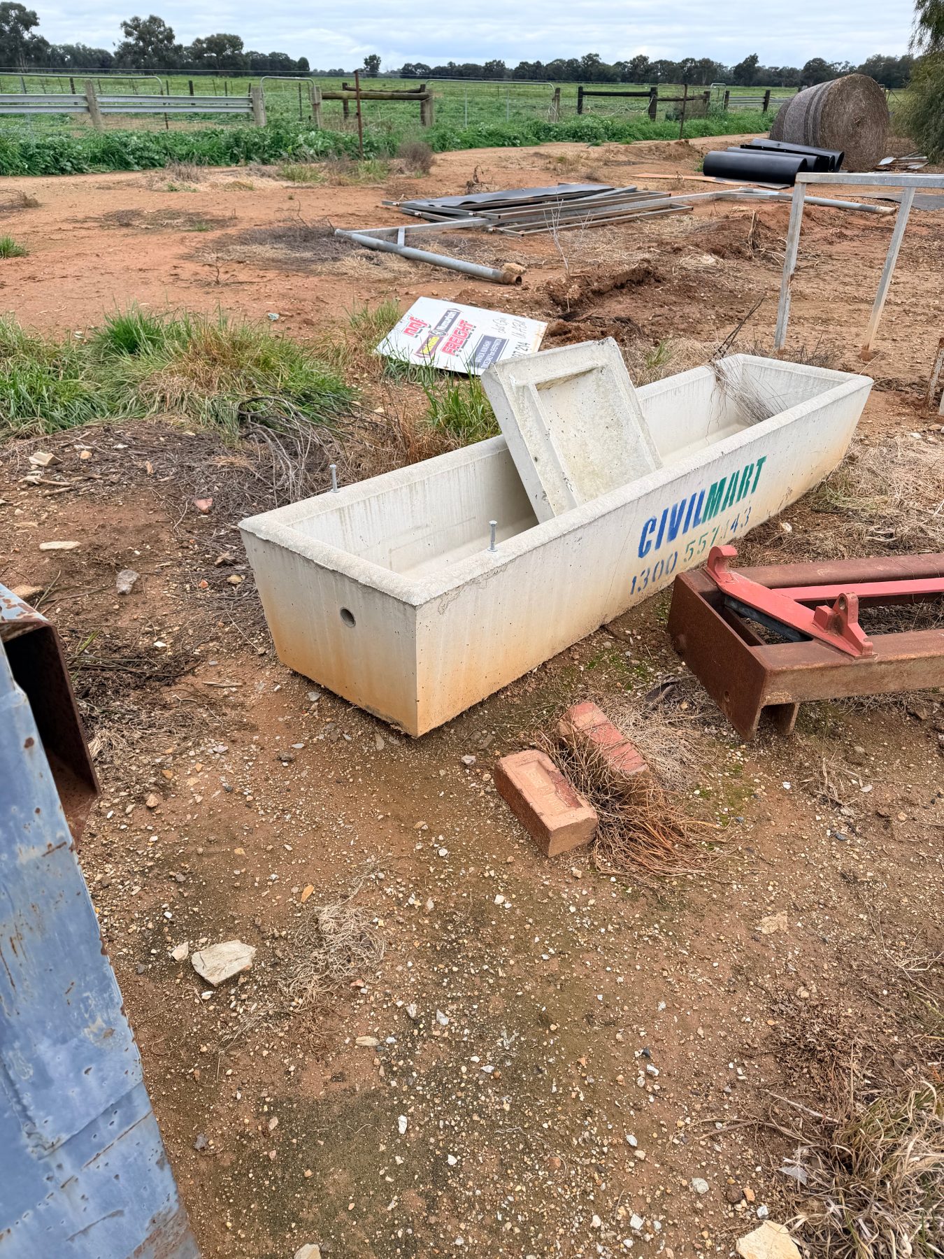 New Civilmart rectangular water trough