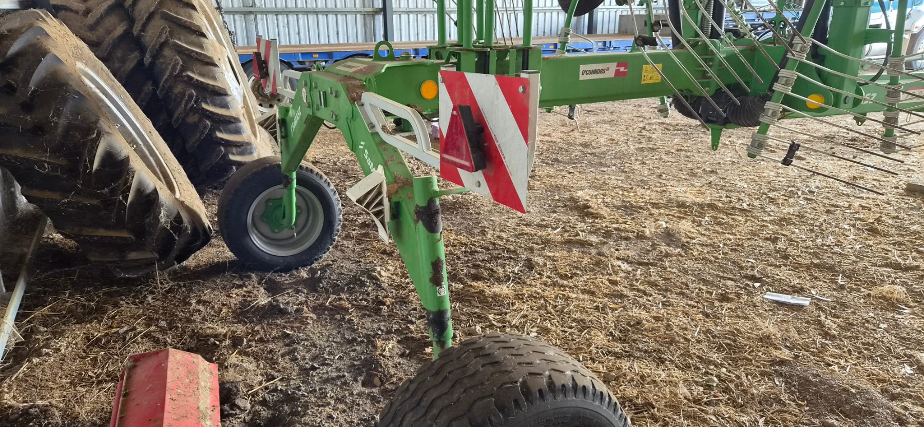 2018 SaMASZ Z2-840 Twin Rotor Hay Rake - photo 4