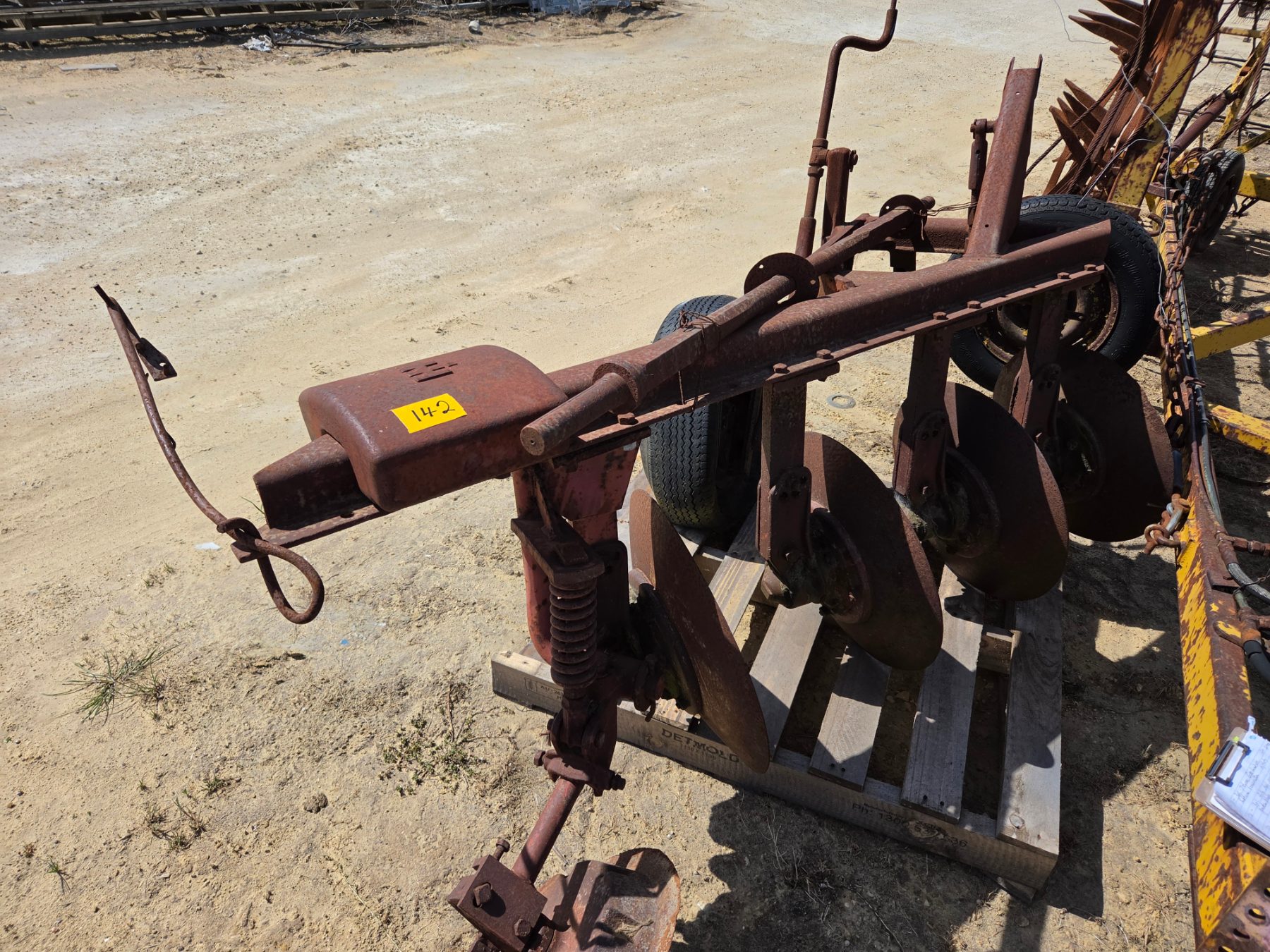 3pl IH 4 Plate One-way Disc Plough - photo 3
