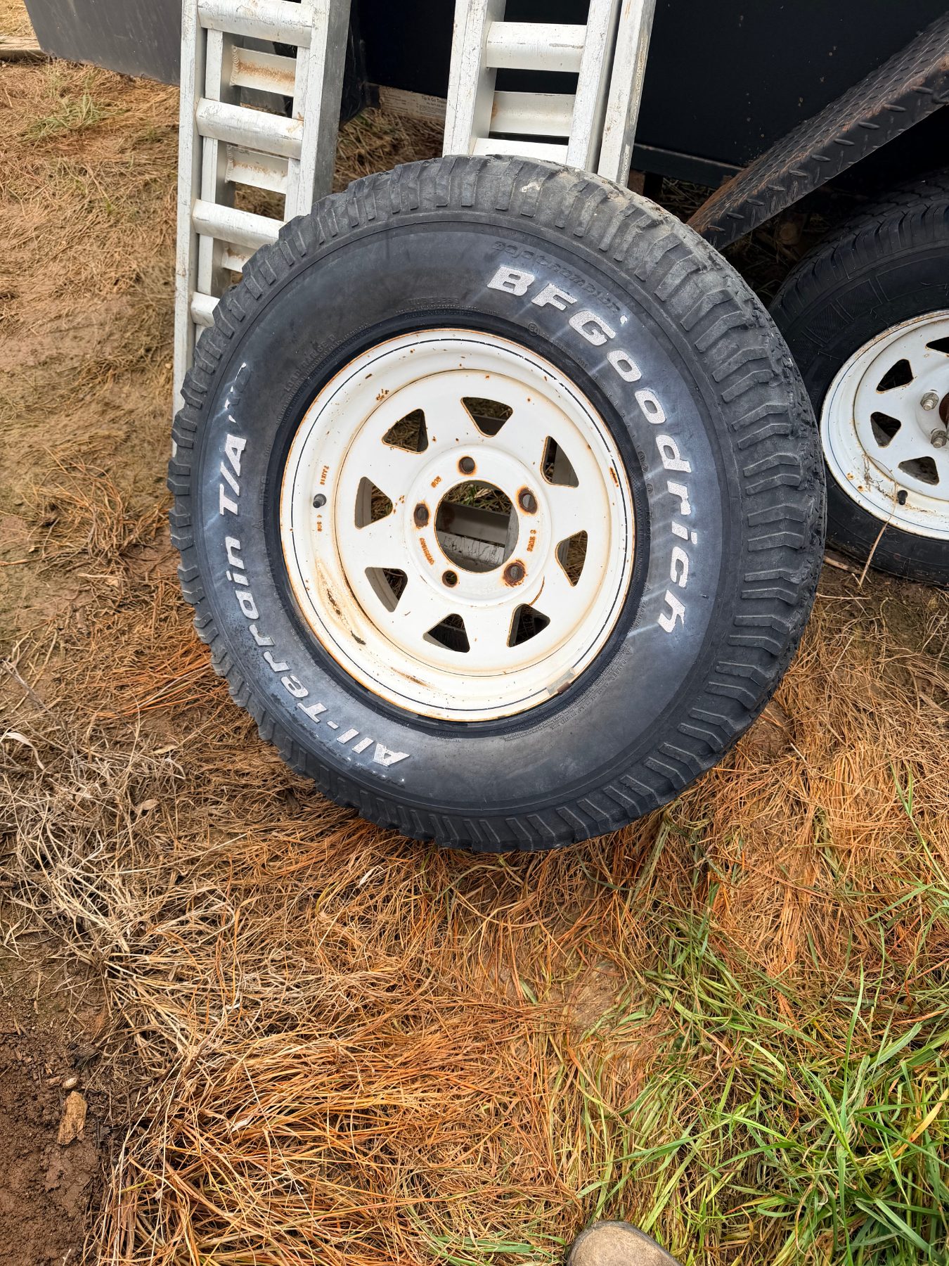 BF Goodrich tyre and Sunraysia rim