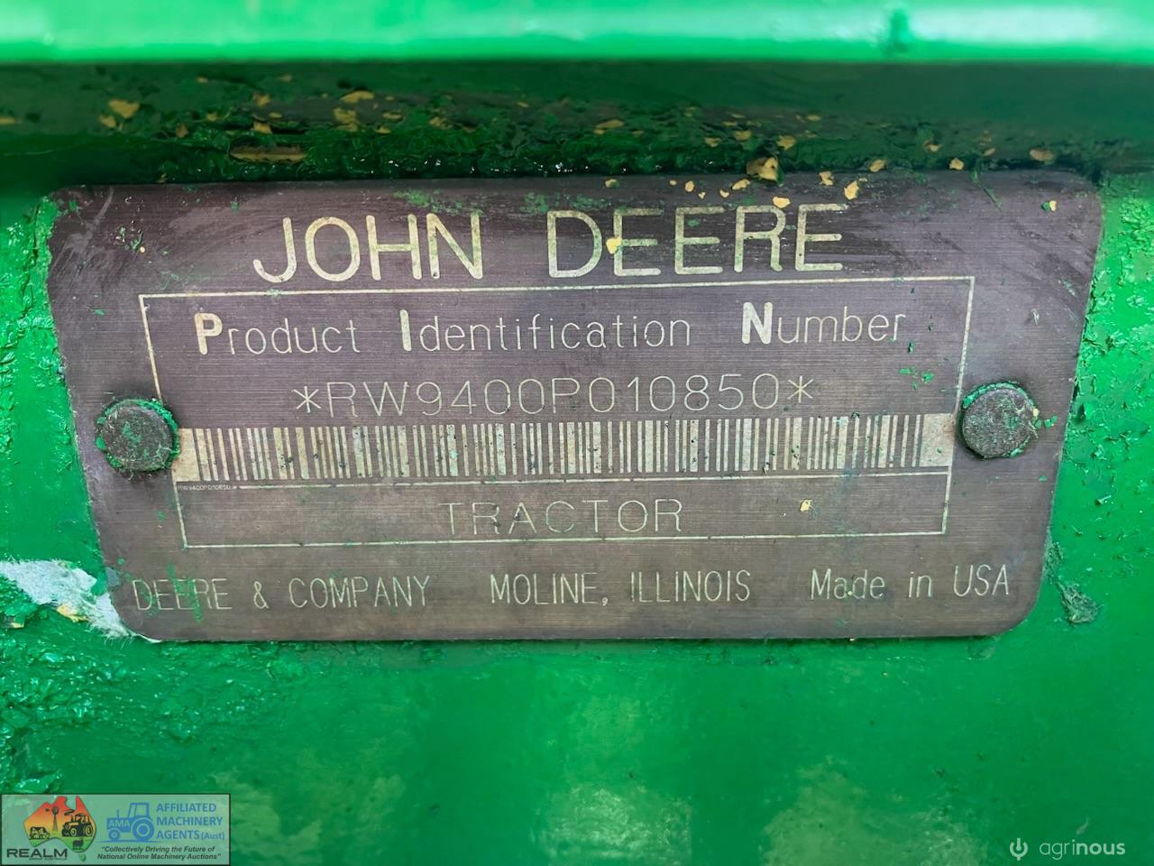 John Deere 9400 - photo 8