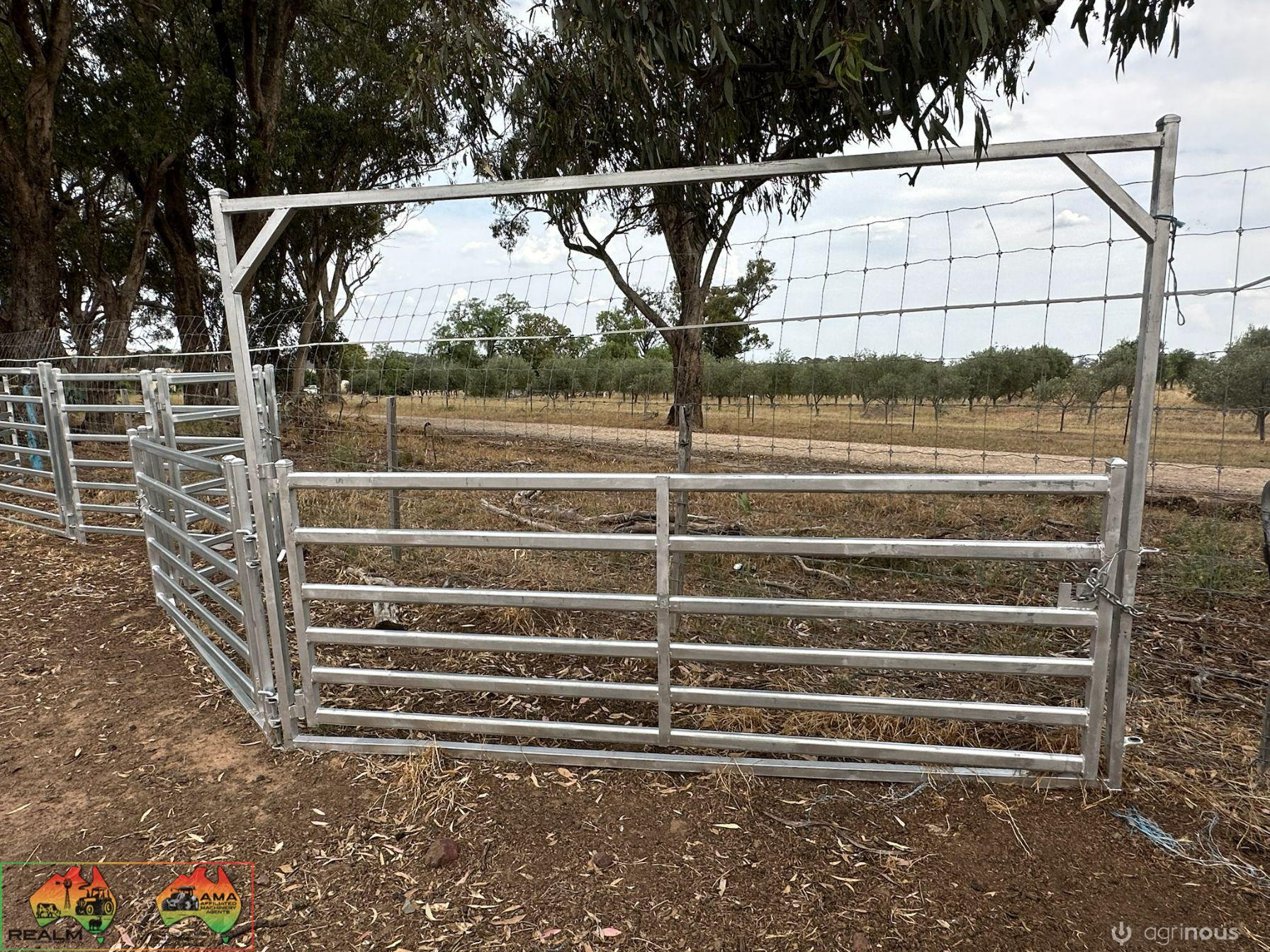 New 2.8m Sheep Yard Gate, with High Frame