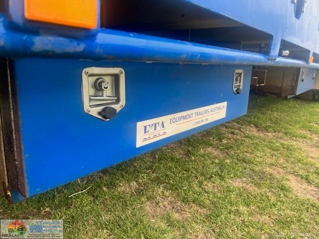 2022 ETA widening dropdeck trailer -  Near new condition - photo 8