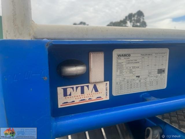 2022 ETA widening dropdeck trailer -  Near new condition - photo 4