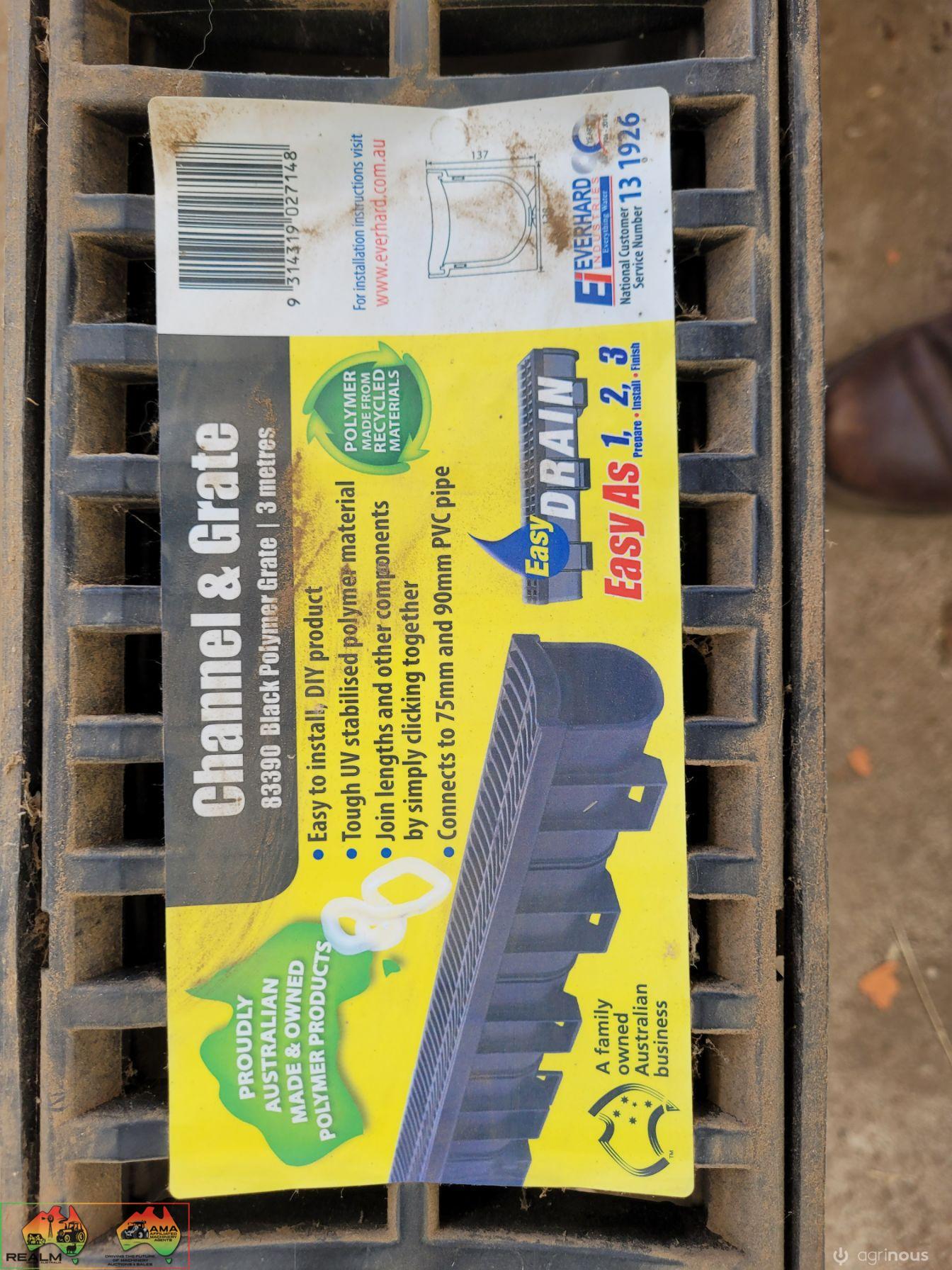 Easy Drain Poly Channel Grate (3x 3m lengths) - photo 3