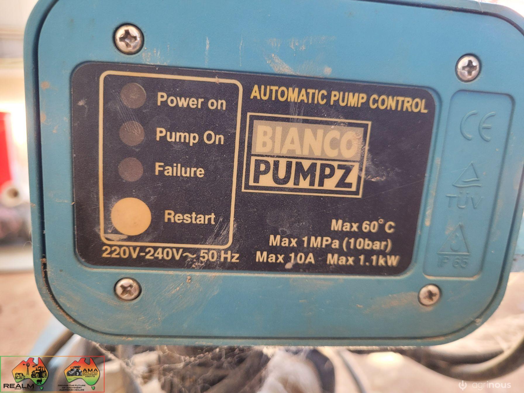 Bianco Domestic Pressure Pump (Working Cond.) - photo 3