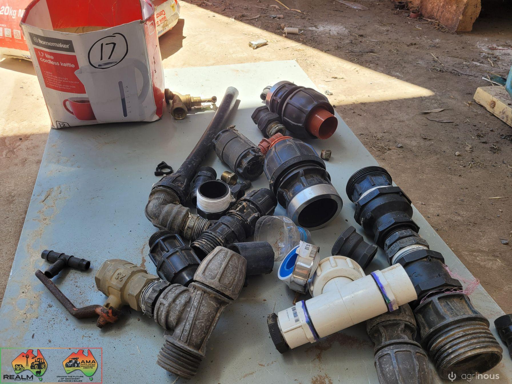 Assorted Poly Pipe Fittings - photo 3