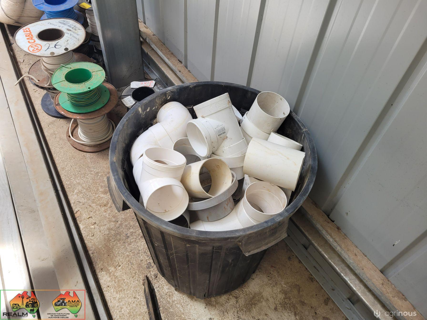Assorted PVC Pipe Fittings