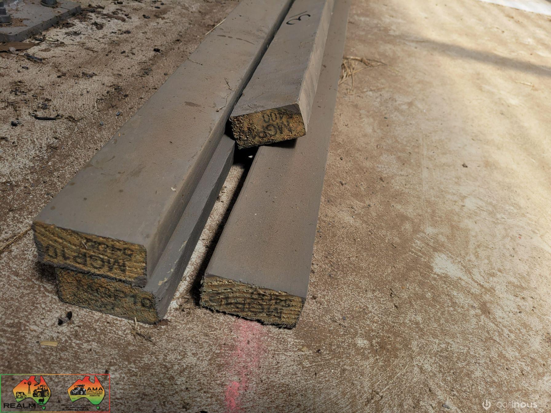 4x New 5.4m Lengths of Primed Pine MGP-10 (70 x 32mm)