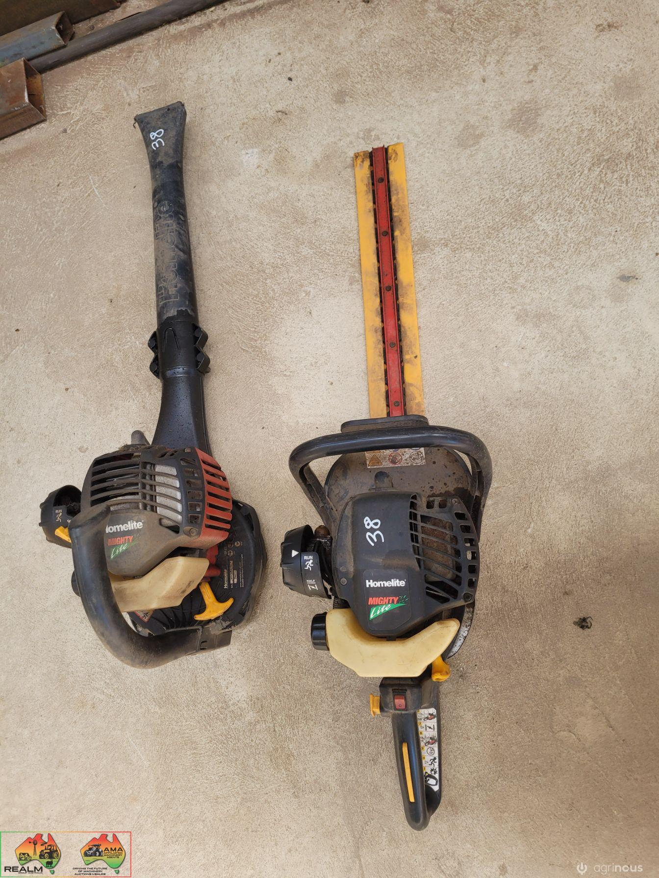 Homelite Mighty-Lite Hedge Trimmer & Leaf Blower - photo 6