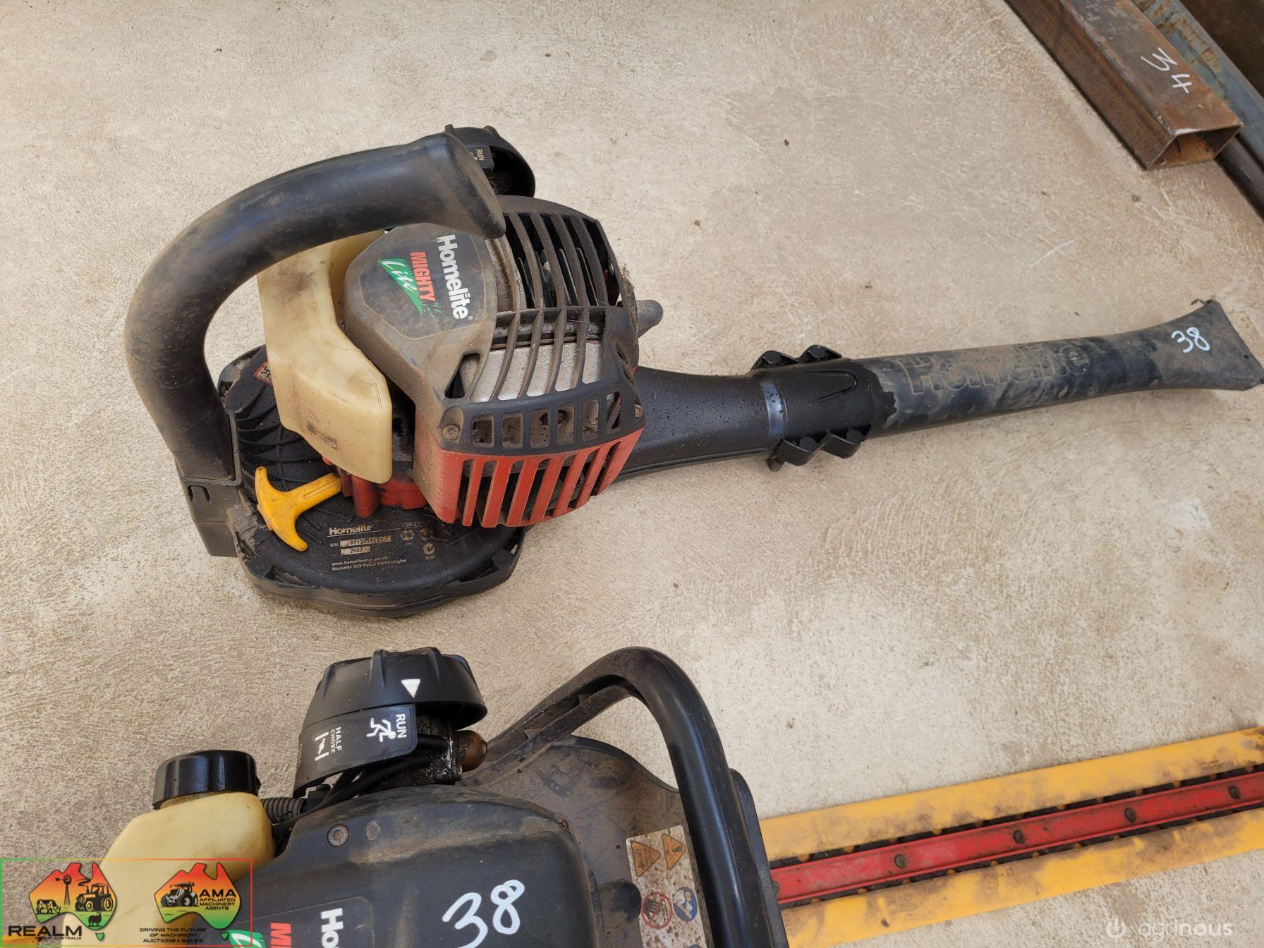 Homelite Mighty-Lite Hedge Trimmer & Leaf Blower - photo 7