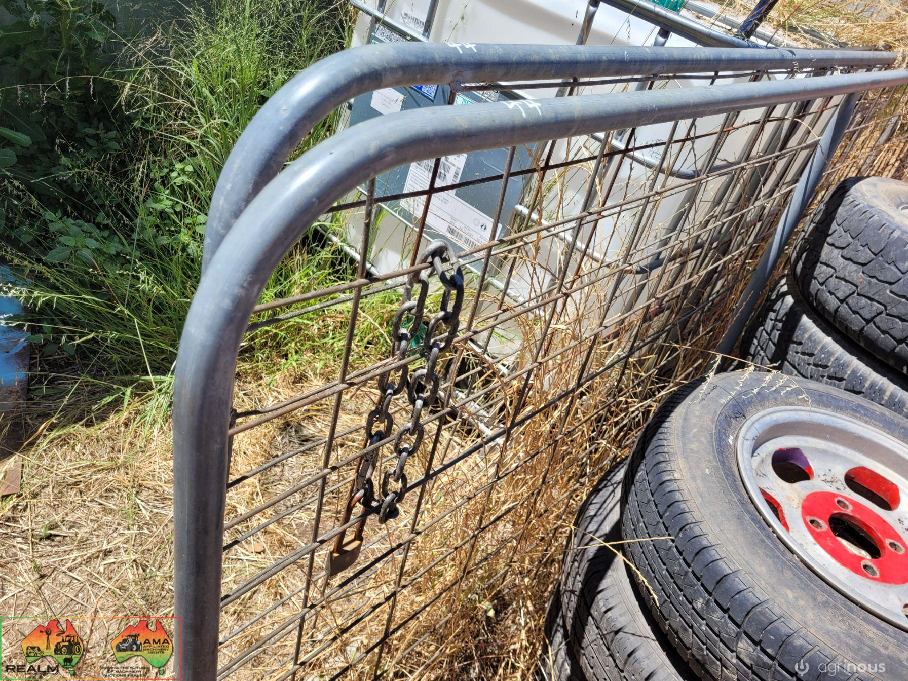 2x 14ft Weldmesh Farm Gates - photo 2