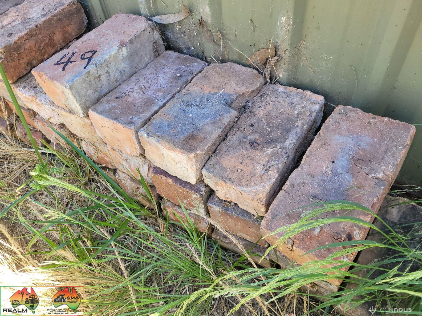 Approx 60x Handmade Bricks
