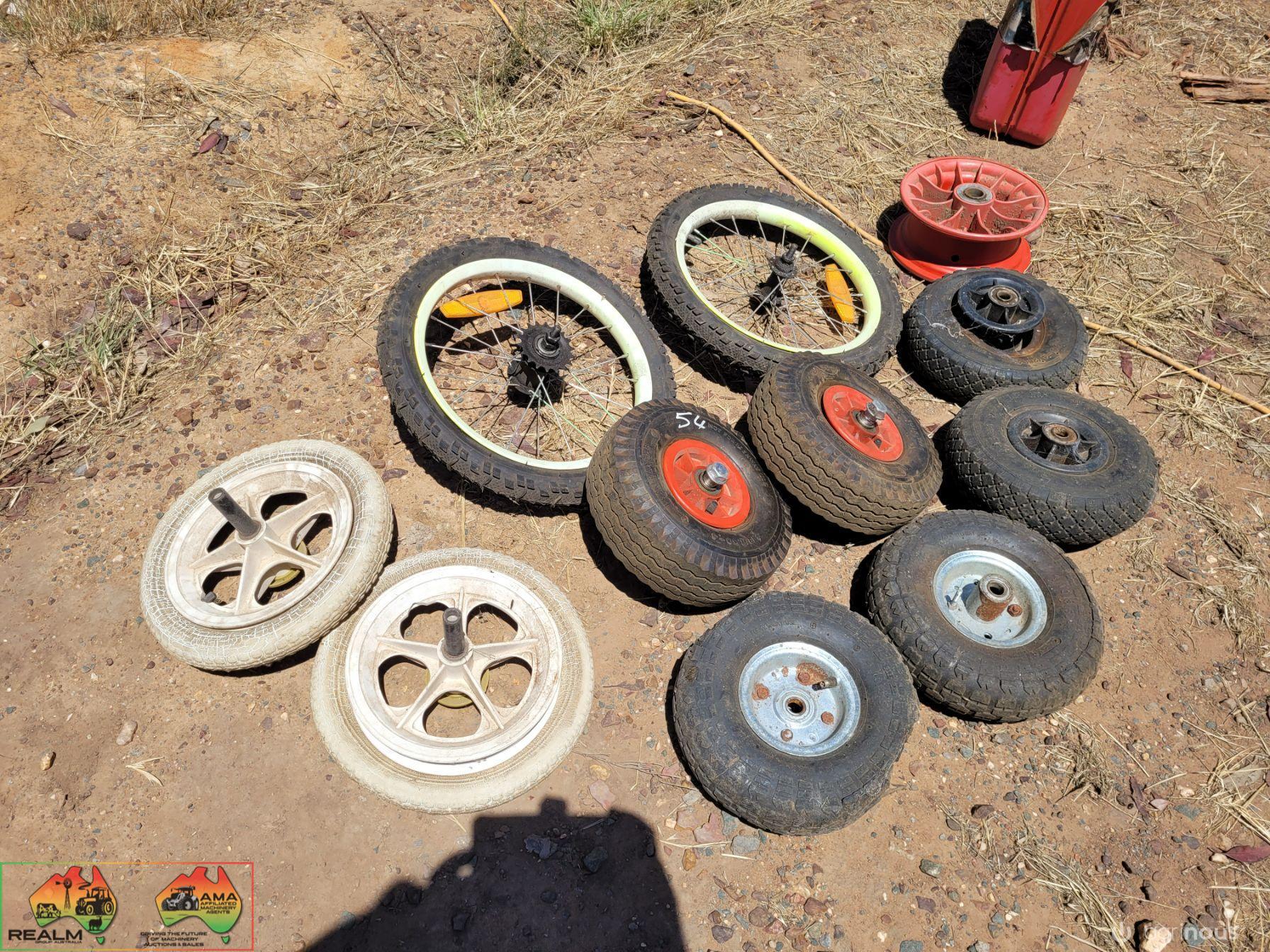 Assorted Trolly & Bicycle Wheels - photo 2