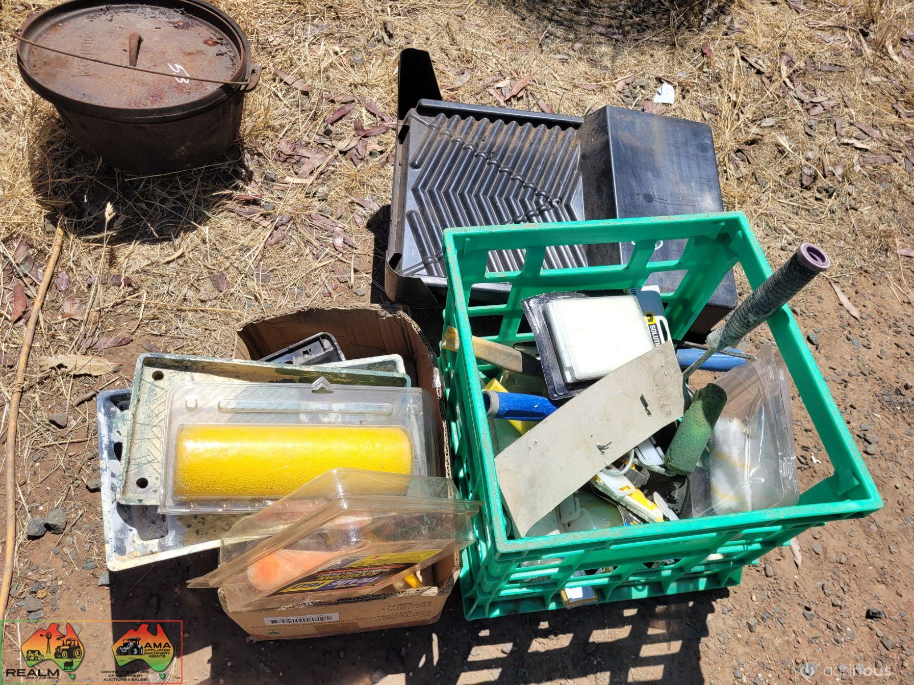 Assorted Painting Rollers, Trays & Brushes - photo 4