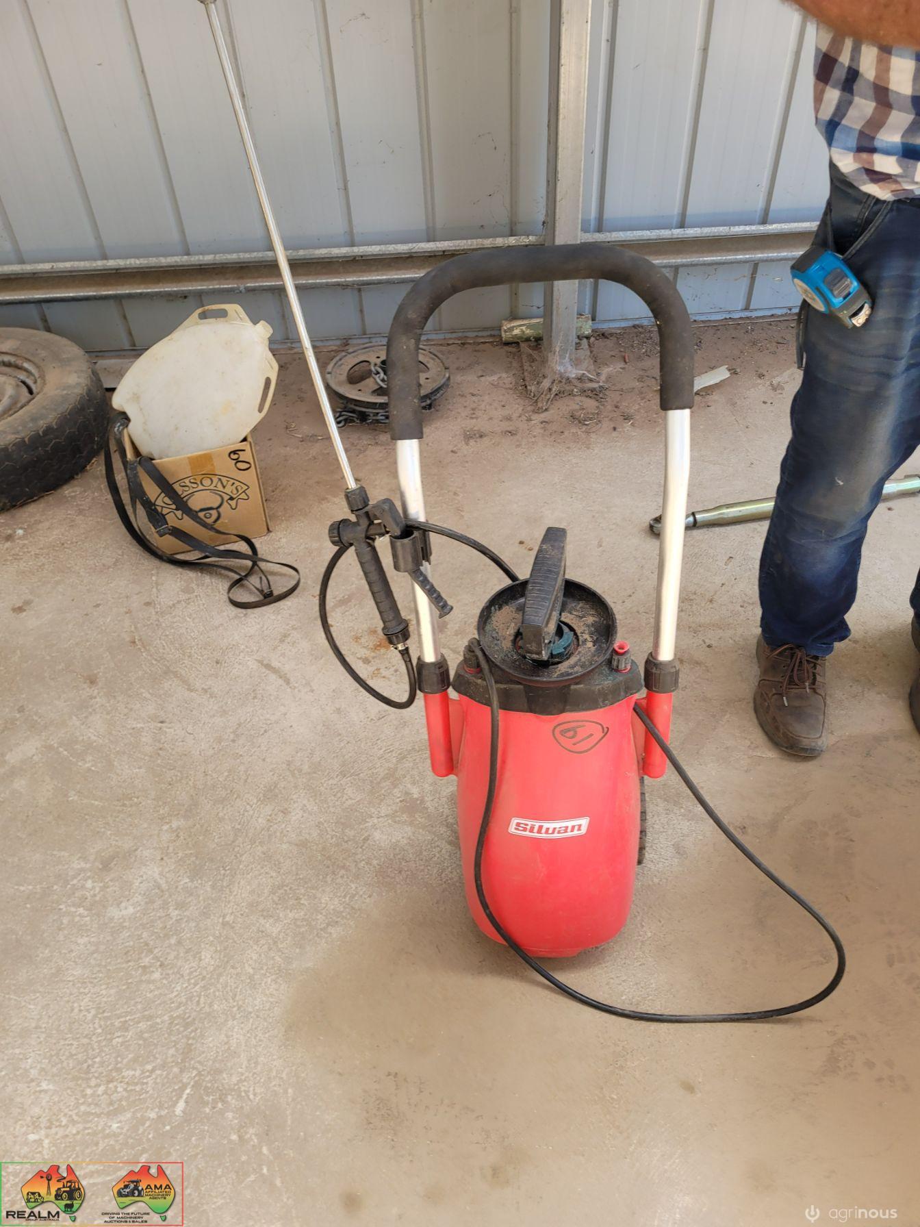 Silvan Trolley Garden Sprayer (good cond.)