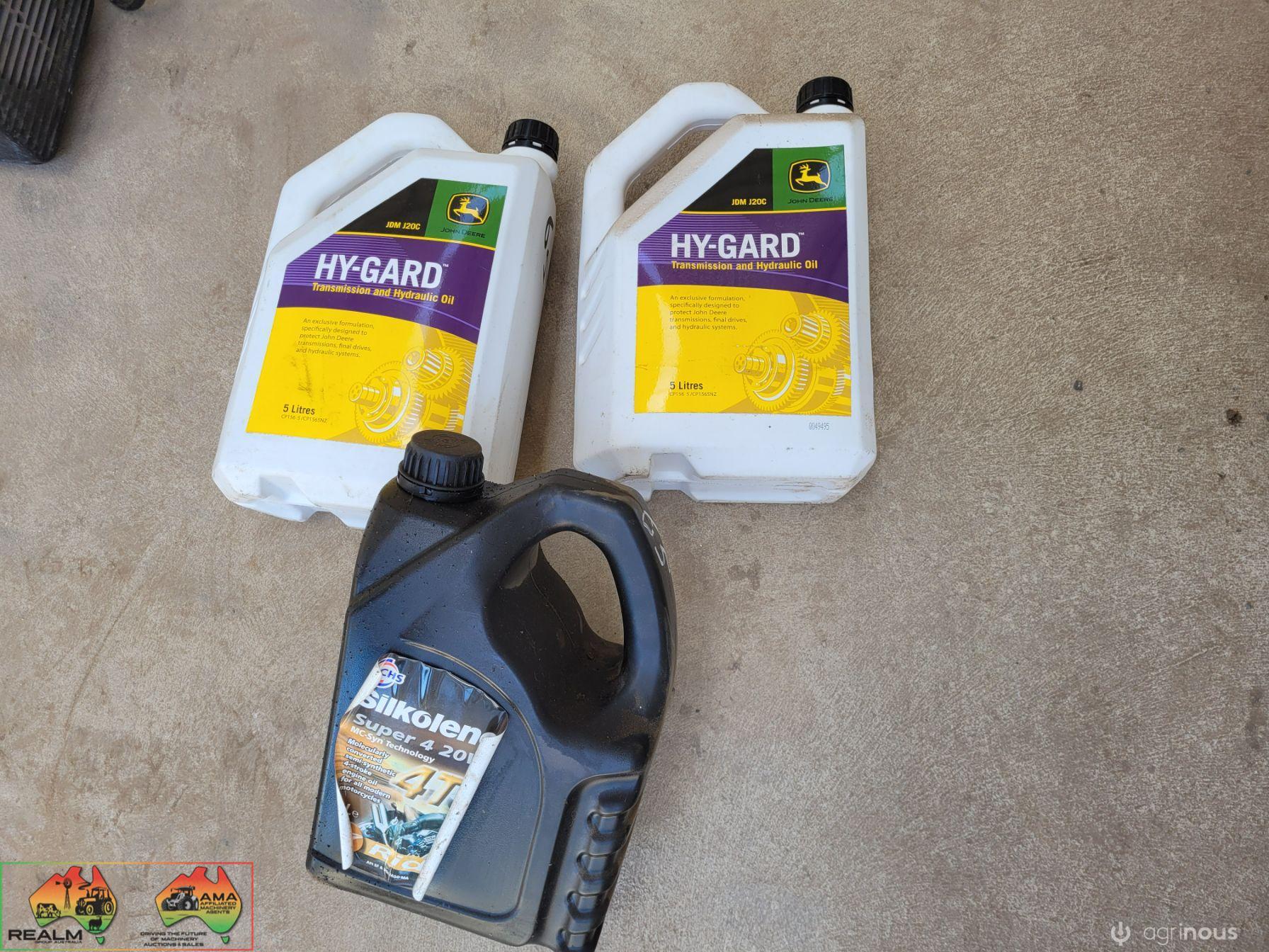 8 Ltrs of John Deere Hy-Guard Hyd. Oil & 4 Stroke Eng. Oil - photo 5