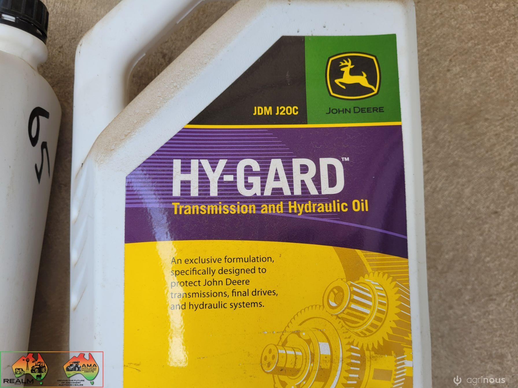8 Ltrs of John Deere Hy-Guard Hyd. Oil & 4 Stroke Eng. Oil - photo 2