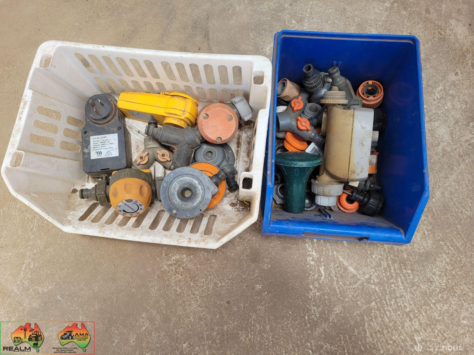 Assorted Garden Hose Fittings