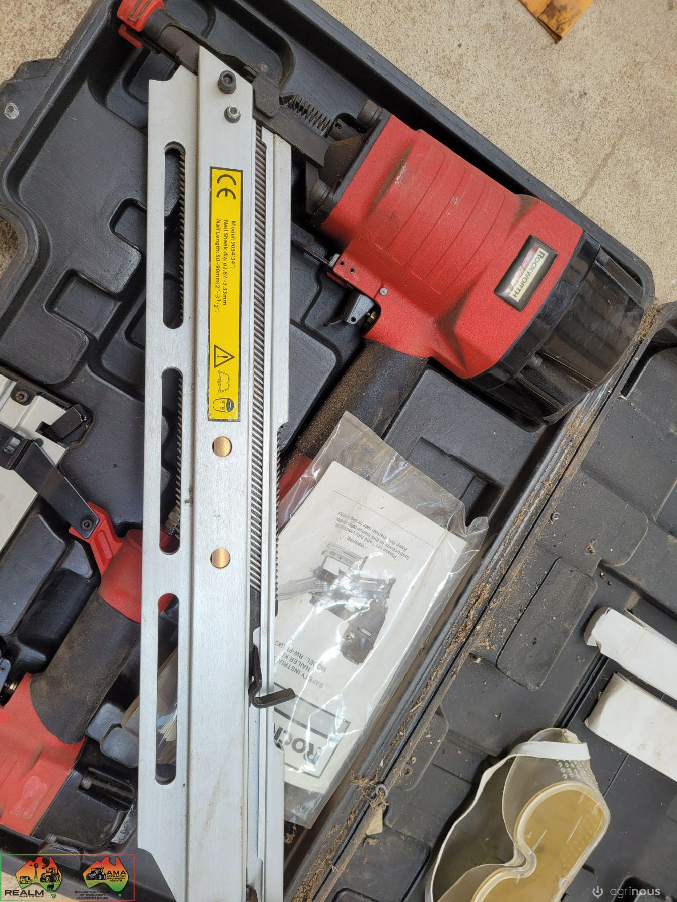 2x Rockworth Air Operated Nail Guns - photo 3