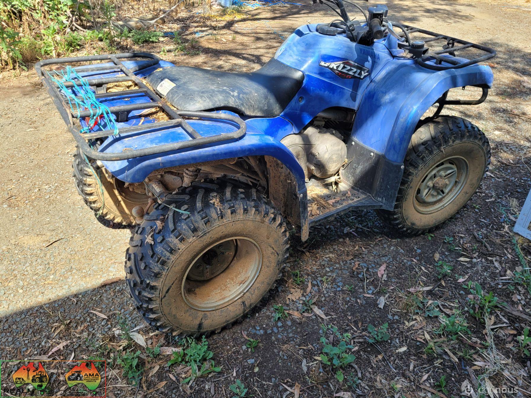 Yamaha 350 Grizzly 2WD Quad Bike - photo 4