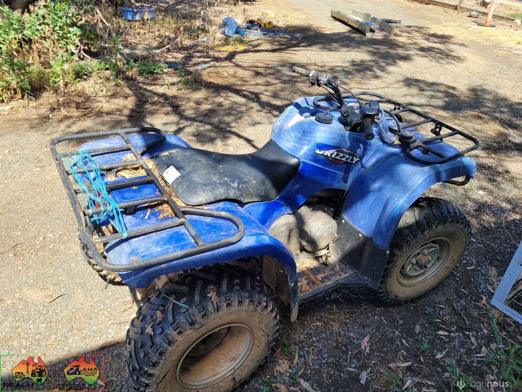 Yamaha 350 Grizzly 2WD Quad Bike - photo 7