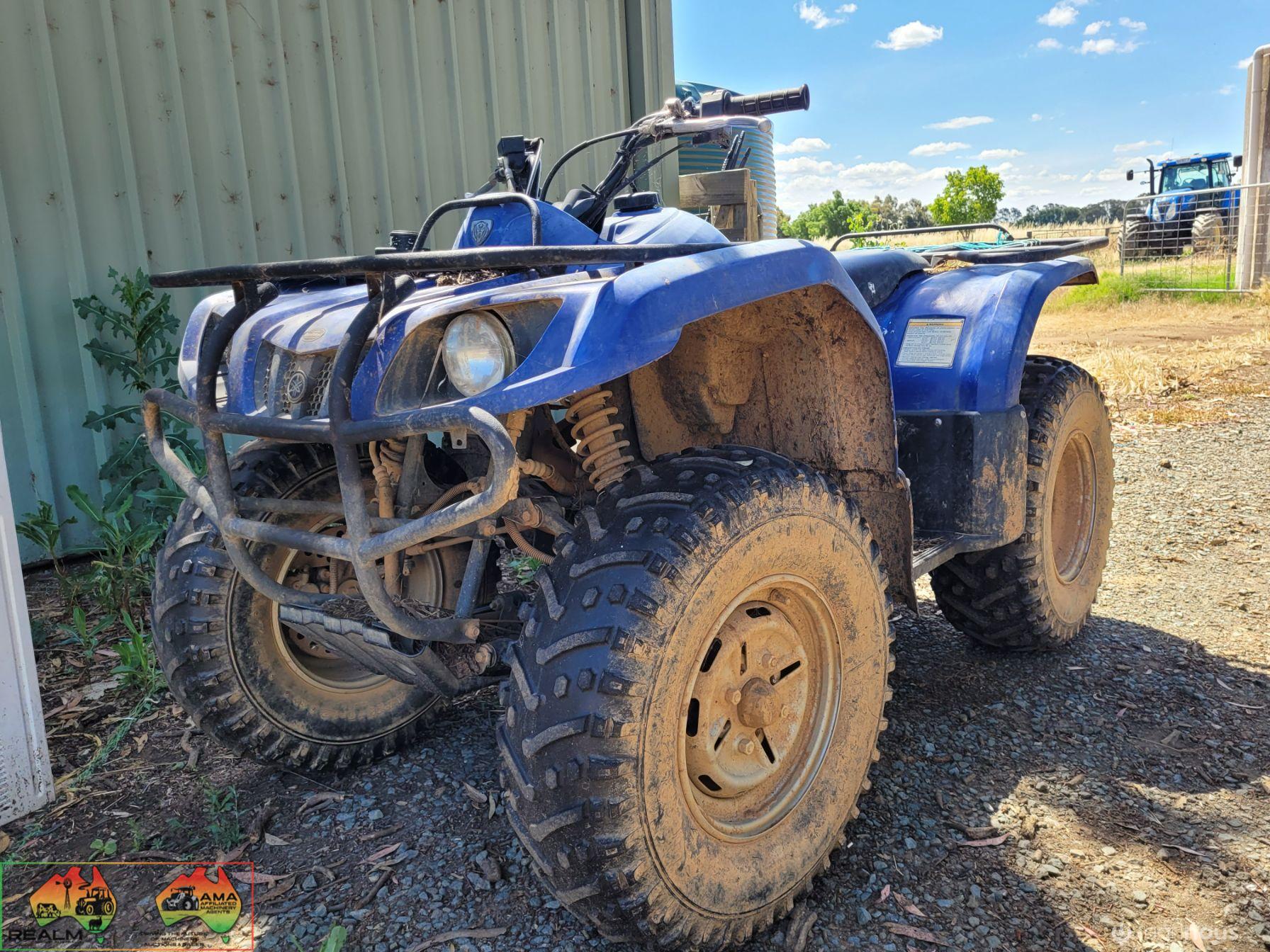 Yamaha 350 Grizzly 2WD Quad Bike