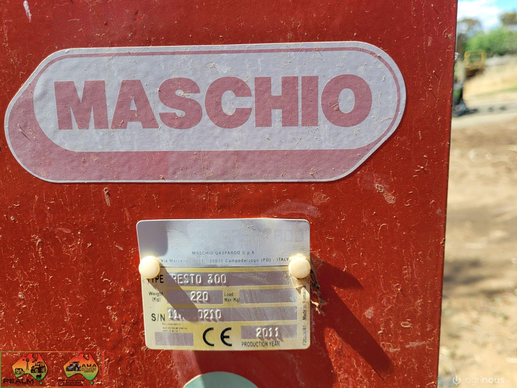 3pl Maschio Presto 300 Speed Disc - photo 11