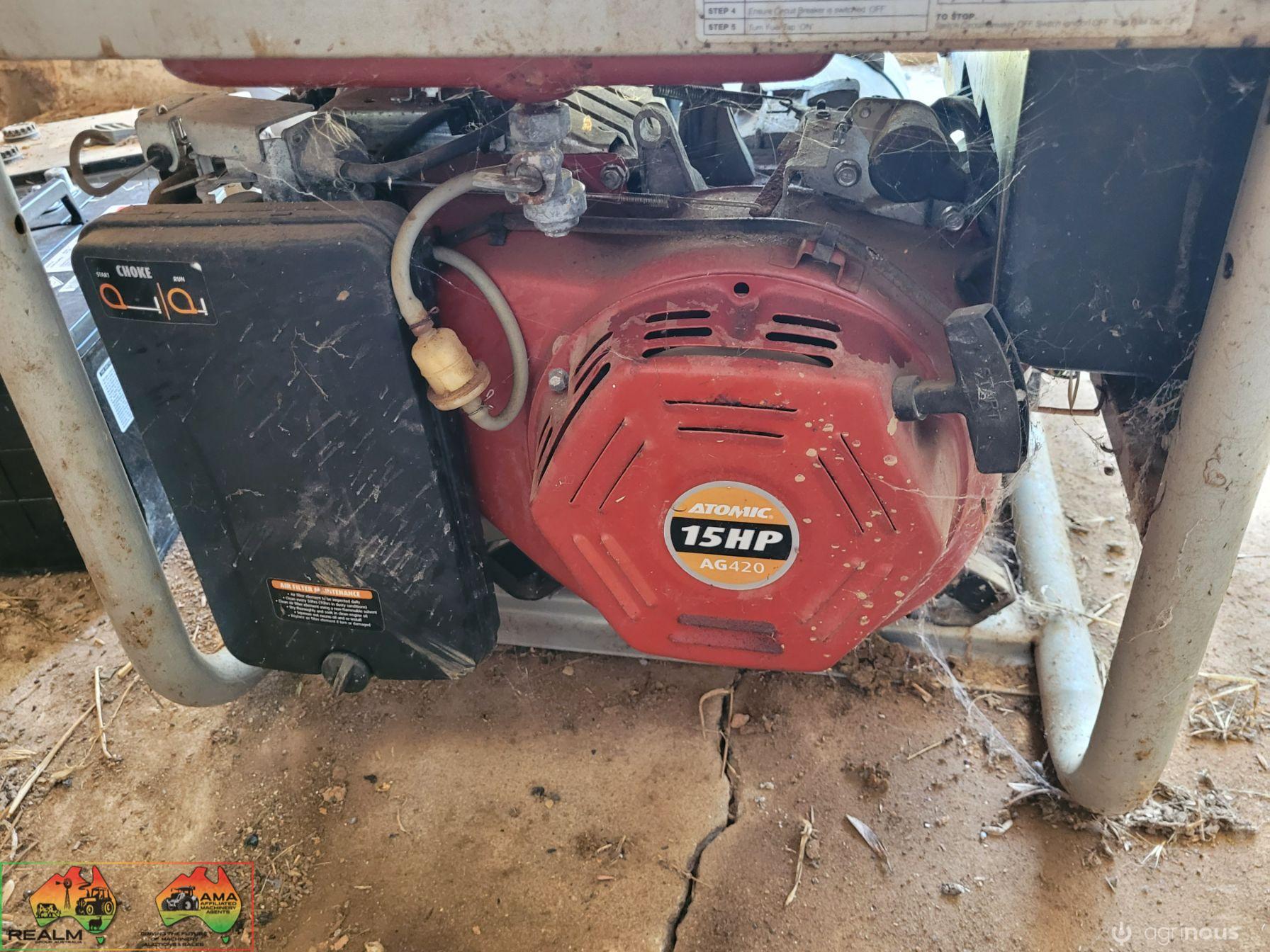 Atomic 6500XL Generator with 15Hp Petrol Eng. - photo 4