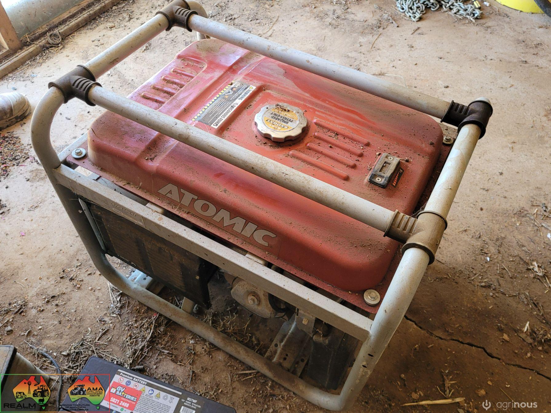 Atomic 6500XL Generator with 15Hp Petrol Eng. - photo 3