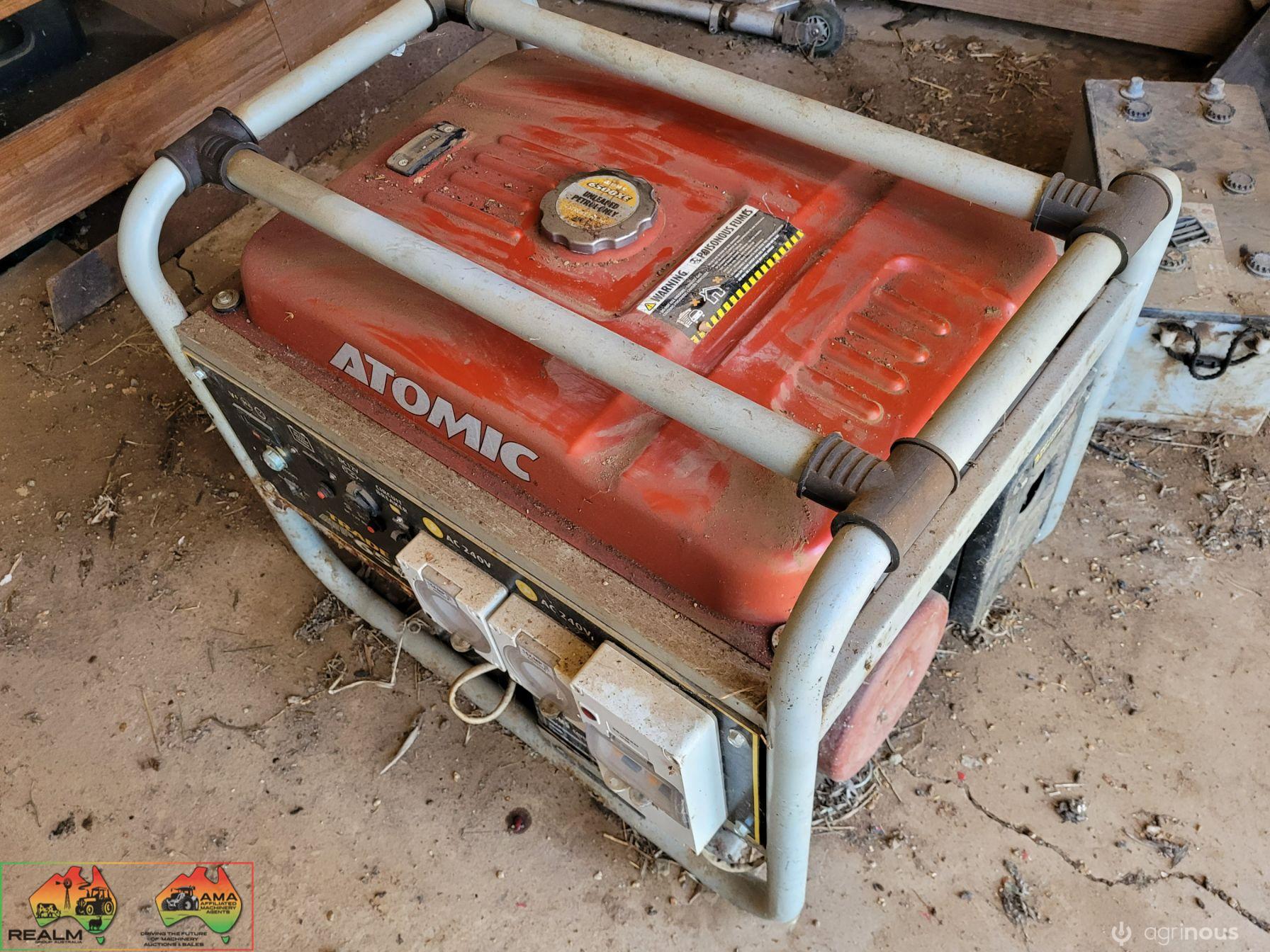 Atomic 6500XL Generator with 15Hp Petrol Eng. - photo 2
