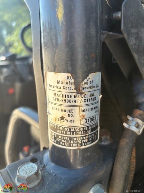 2015 Kubota RTV-X900 - photo 8