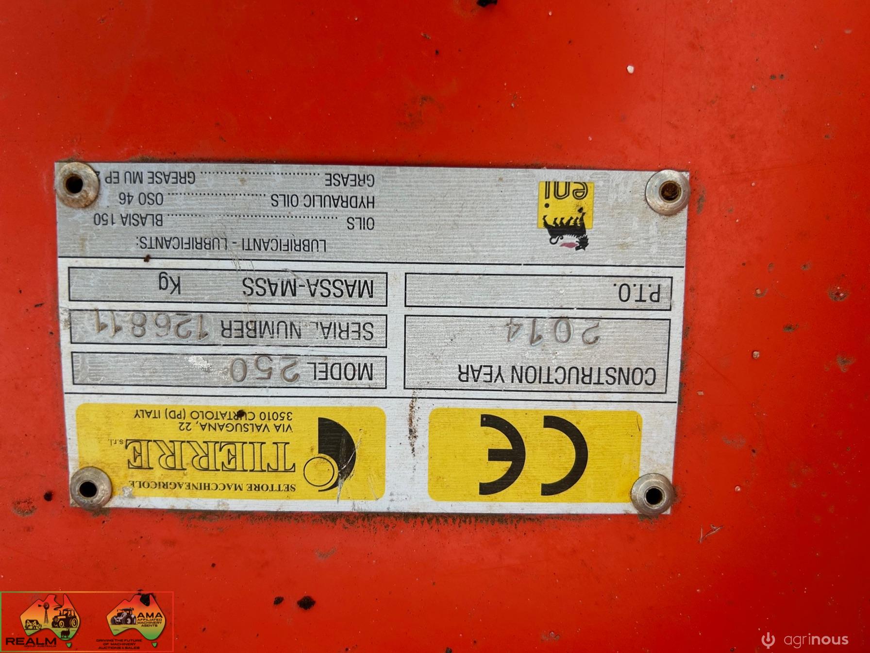 TIERRE 2.5 mt high body Mulcher 2014 - photo 6