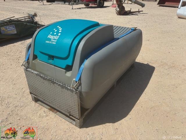 Rapid 800lt Diesel Tank Mounted.