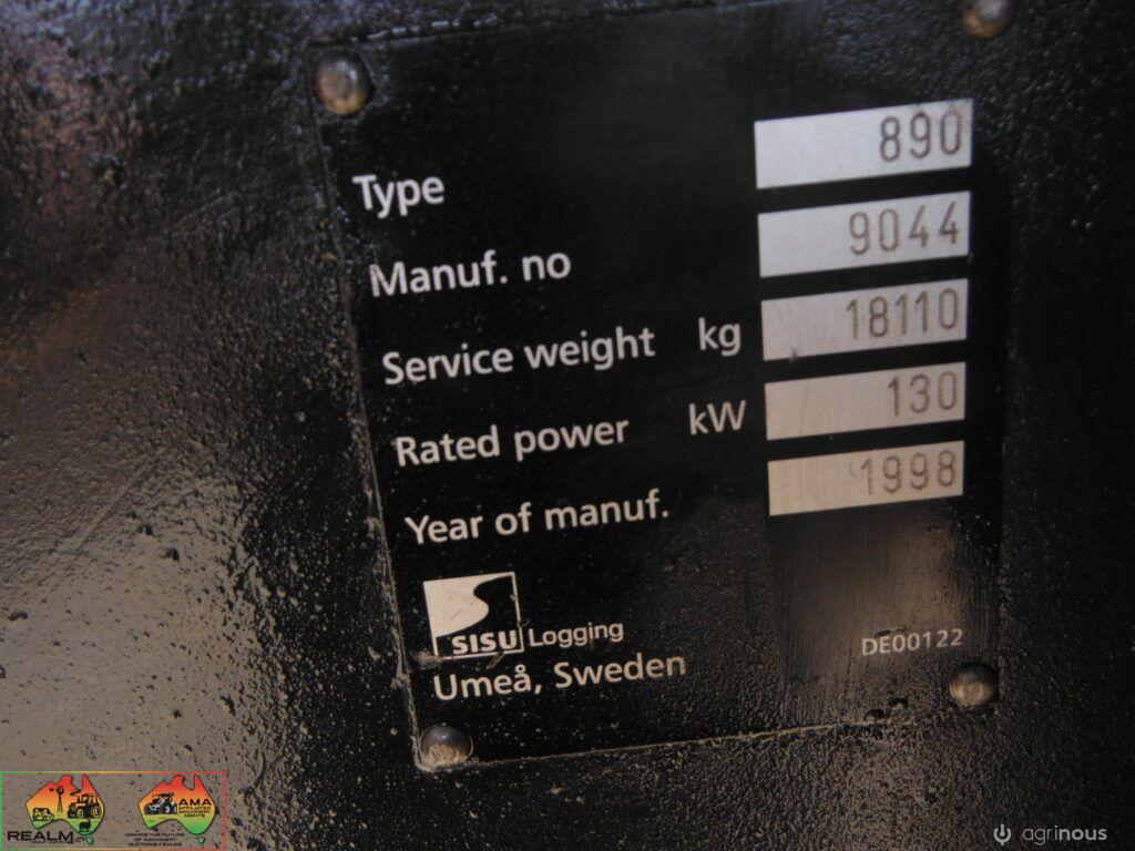 1998 Valmet 890 log forwarder (REDUCED PRICE) - photo 20