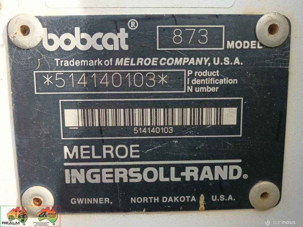Bobcat 873 Skid Steer (Parts) - photo 5