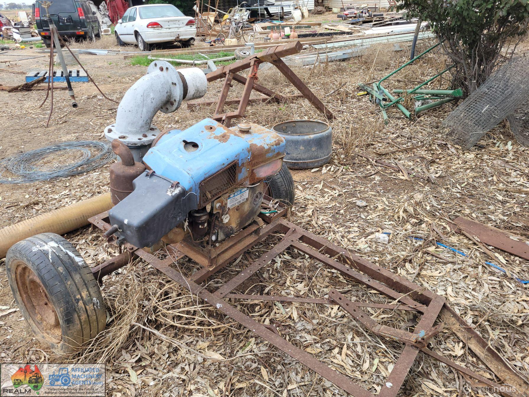 6" Centrifugal Pump with 13.2Hp Diesel Engine on Wheels - photo 3