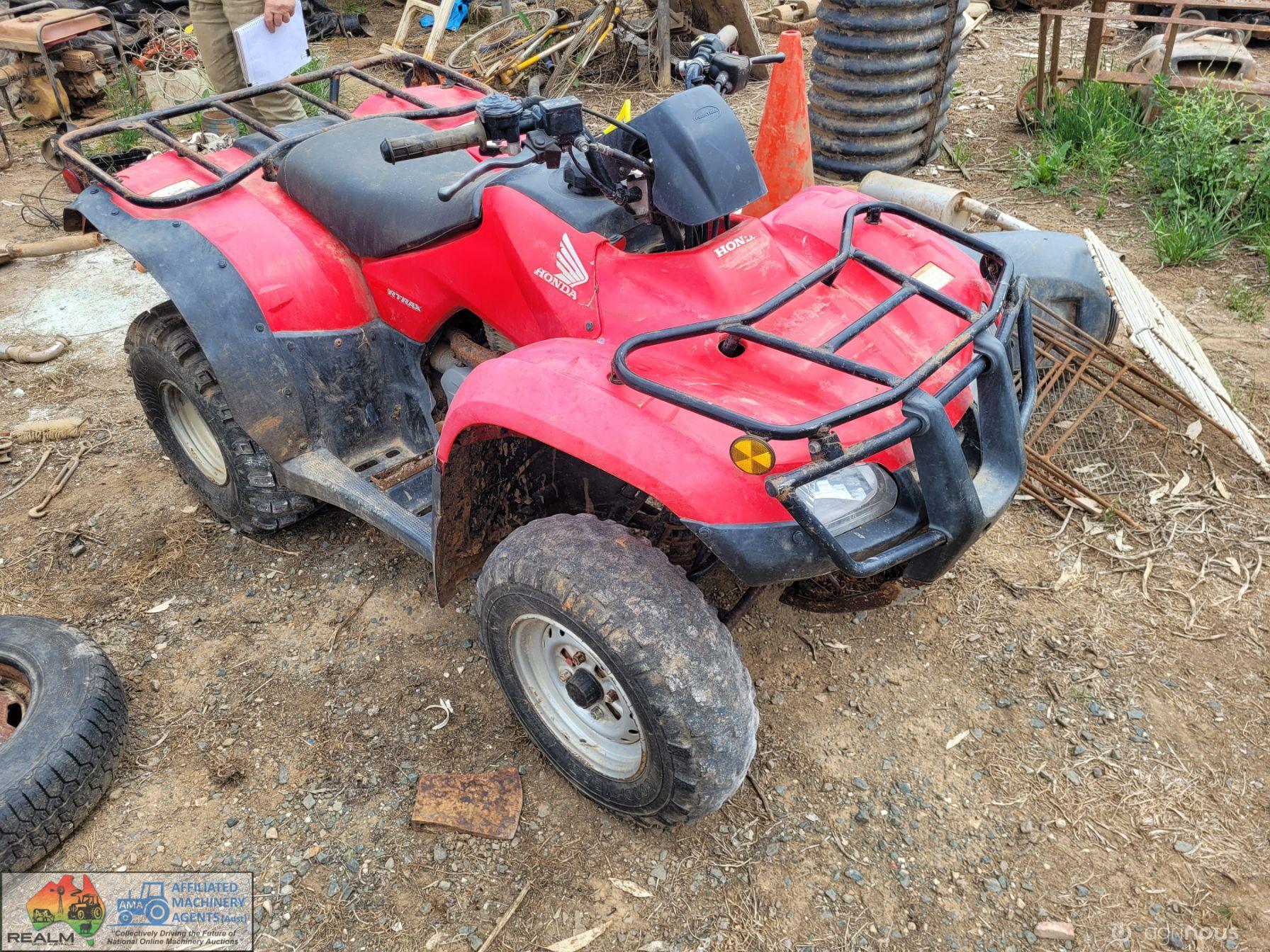 Honda 250 Four-Trax 2WD Quad Bike