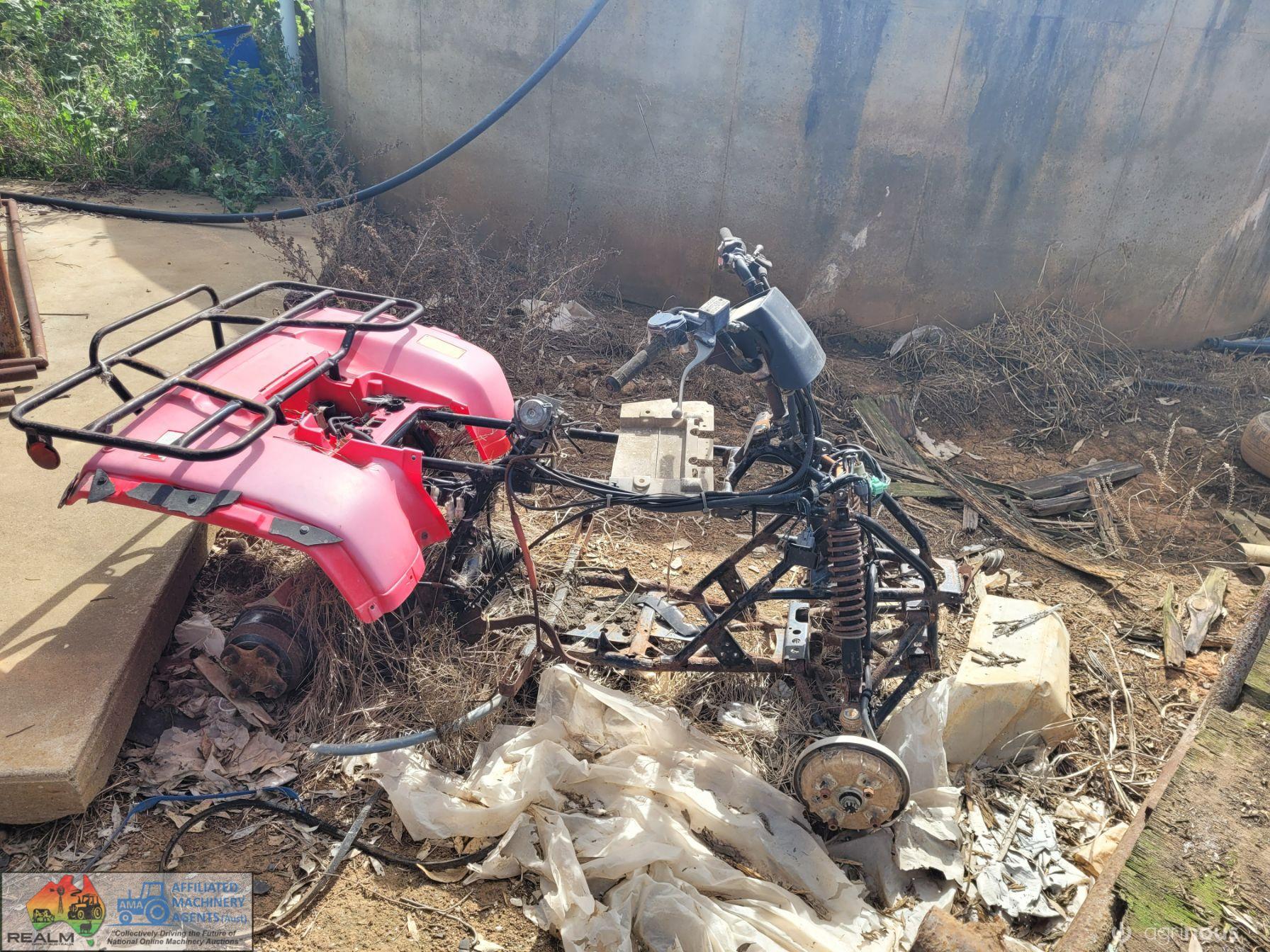 Honda 350 Four-Trax Quad Bike Frame - photo 3