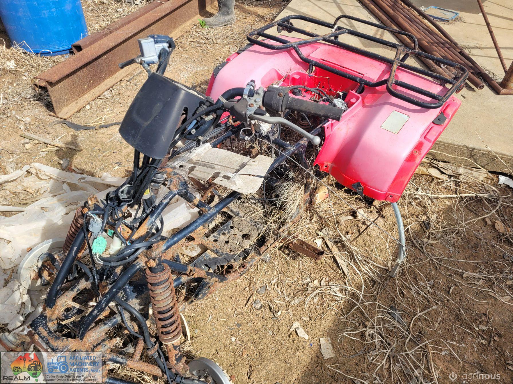 Honda 350 Four-Trax Quad Bike Frame - photo 5