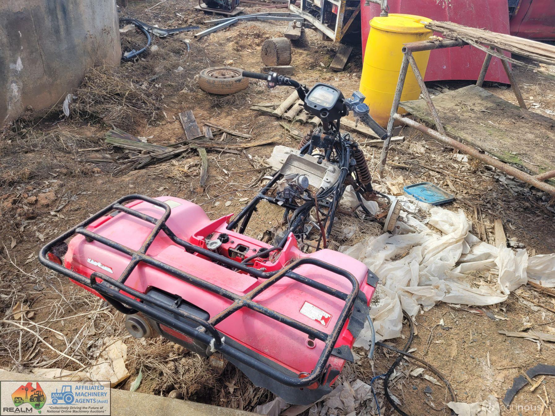 Honda 350 Four-Trax Quad Bike Frame - photo 2
