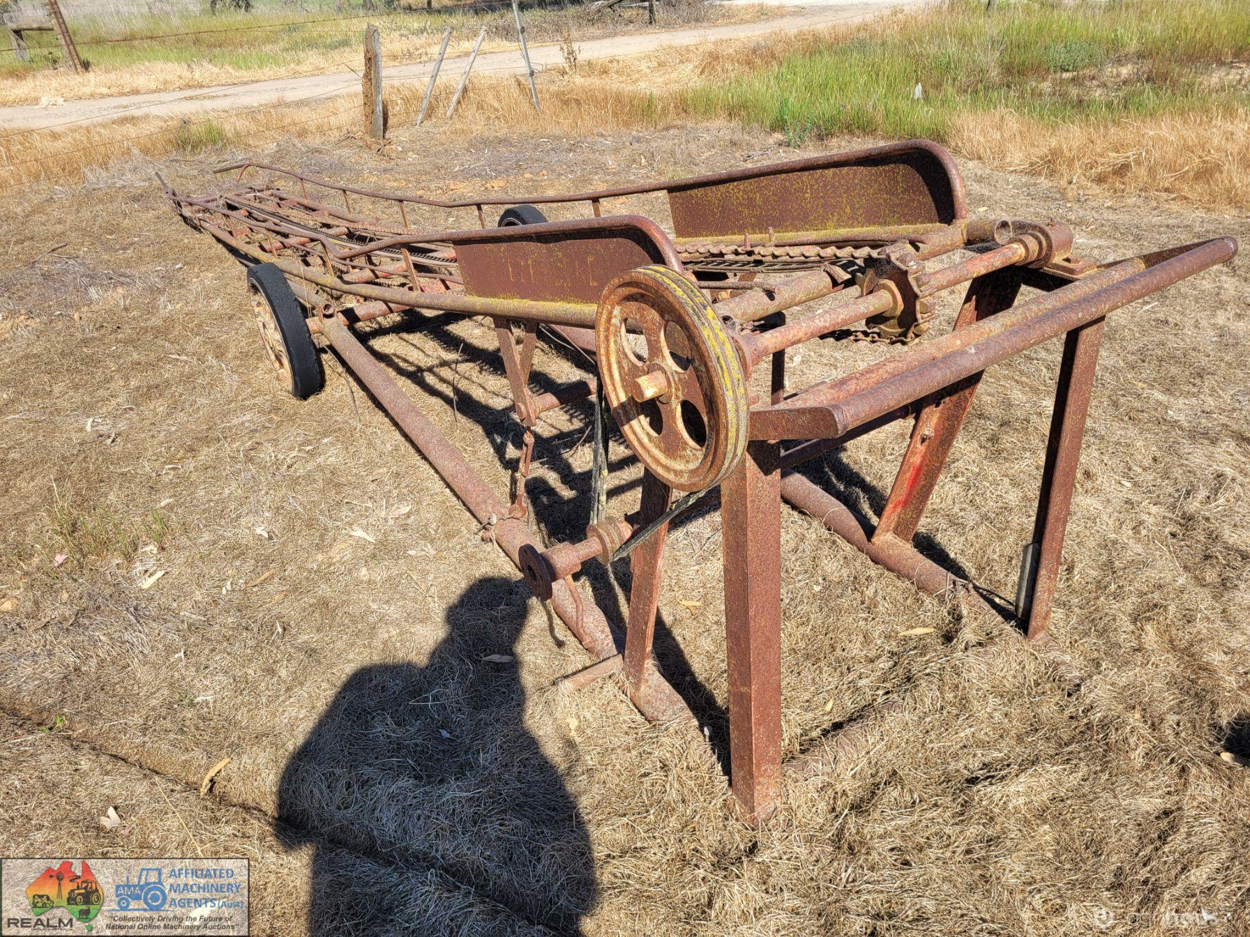 Hay Stack Elevator with Cast Wheels - photo 3